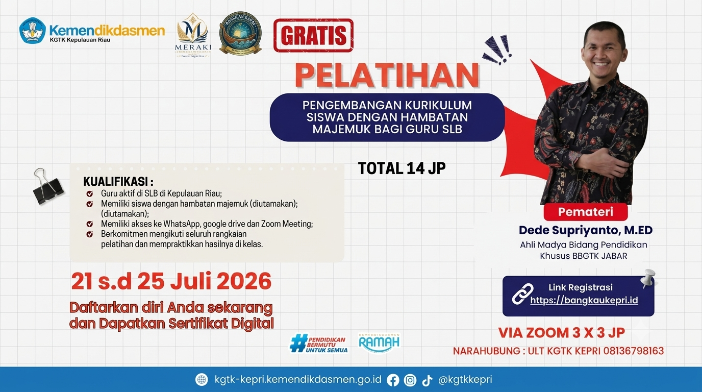 PENGEMBANGAN KURIKULUM SISWA DENGAN HAMBATAN MAJEMUK BAGI GURU SLB